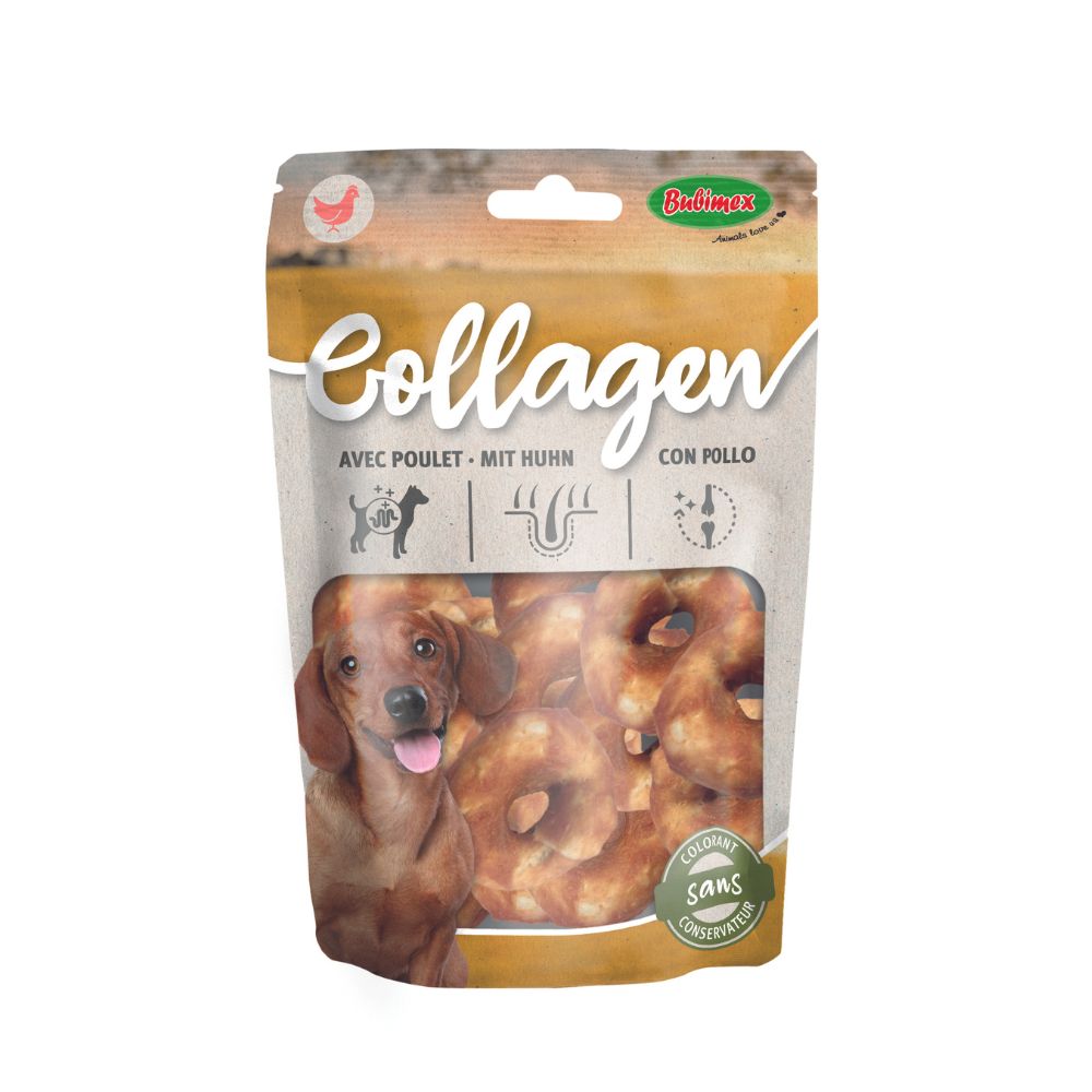 Collagène rings au poulet - 70g