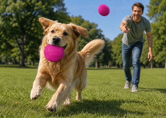 Grande Balle Flottante pour Chien – 17 cm