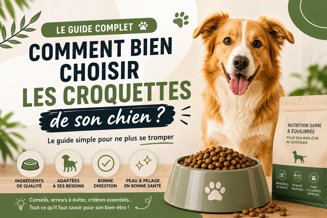 Comment bien choisir les croquettes de son chien ? Guide complet