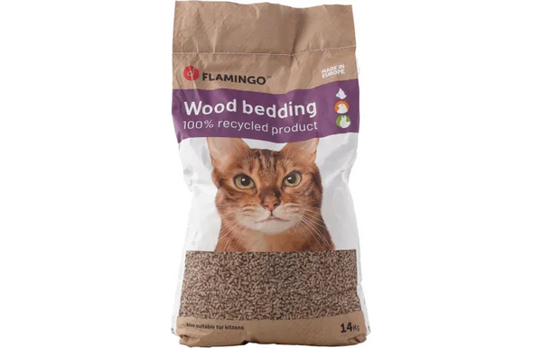 Granulés de Bois 14 kg – Litière Naturelle, Écologique & Très Absorbante