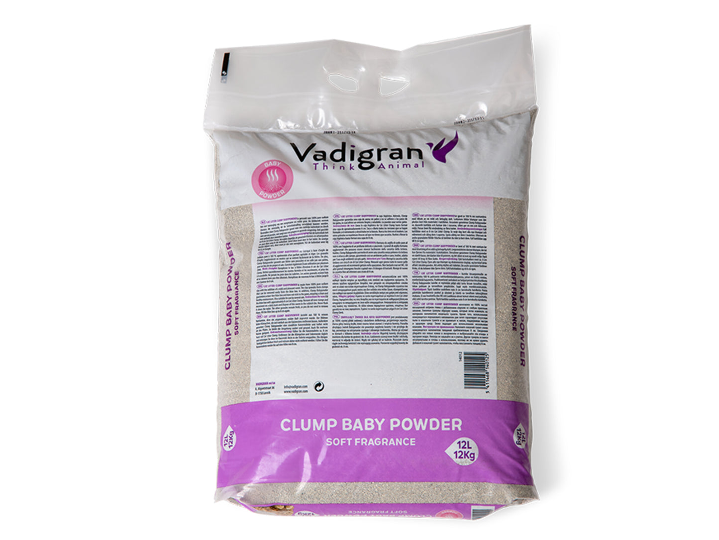 Litière Baby Powder 18 kg – Ultra Absorbante & Contrôle des Odeurs Longue Durée