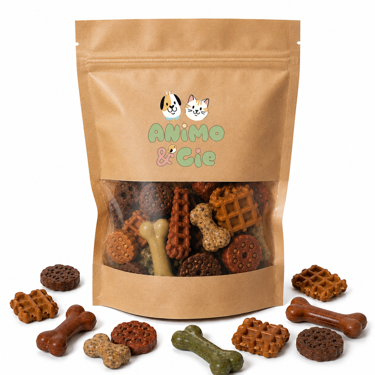 Mix Gourmand Chien – 15 Friandises Naturelles