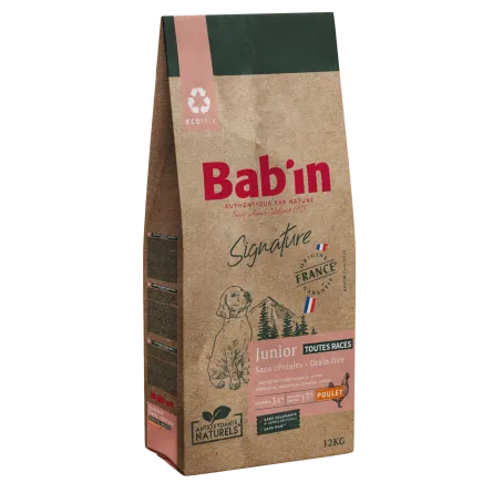 Croquettes Medium Junior 3 kg Sans Céréales – Croissance Saine & Digestion Facile