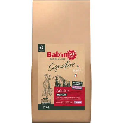 Croquettes Medium Adulte Truite 12 kg – Riche en Oméga & Hautement Digestible