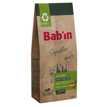 Croquettes Mini Stérilisé 2 kg – Contrôle du Poids pour Petits Chiens